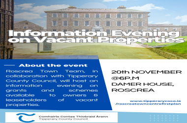 info evening Roscrea