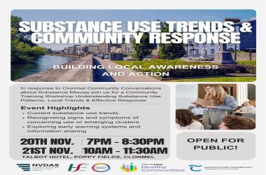 Community Training Workshop Understanding Substance Use Patterns, Local Trends & Effective Response