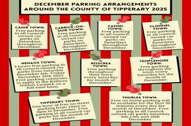 Christmas Parking Around the County 2025