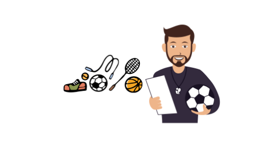 referee and sports equipment
