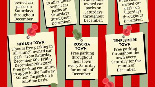 Christmas Parking Around the County 2025