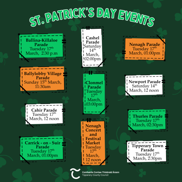 St Patrick's day parades information